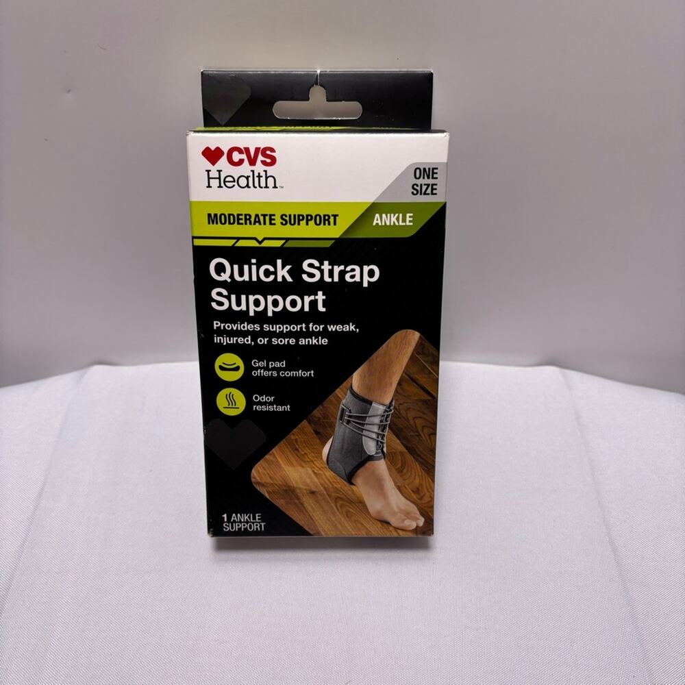 CVS Health Quick Strap Ankle Support